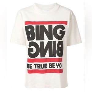 Anine Bing “Be true be you” shirt